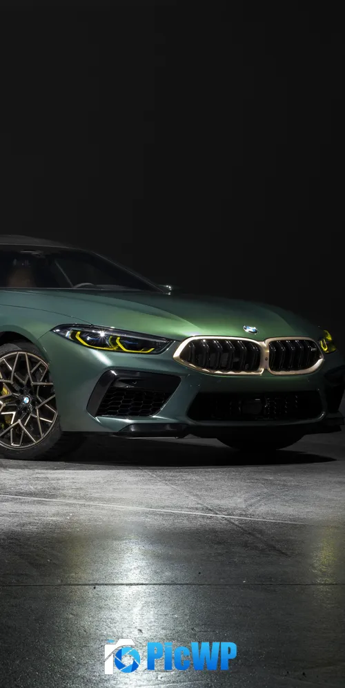 BMW M8 Gran Coupe 3K Mobile Wallpaper
