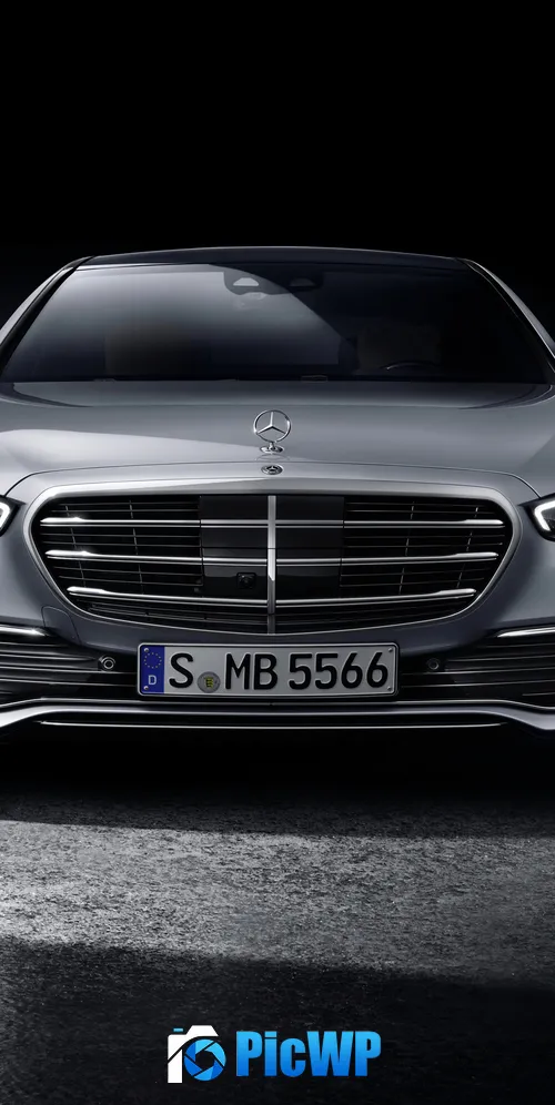 Mercedes-Benz S-Klasse lang 2020 3K Mobile Wallpaper