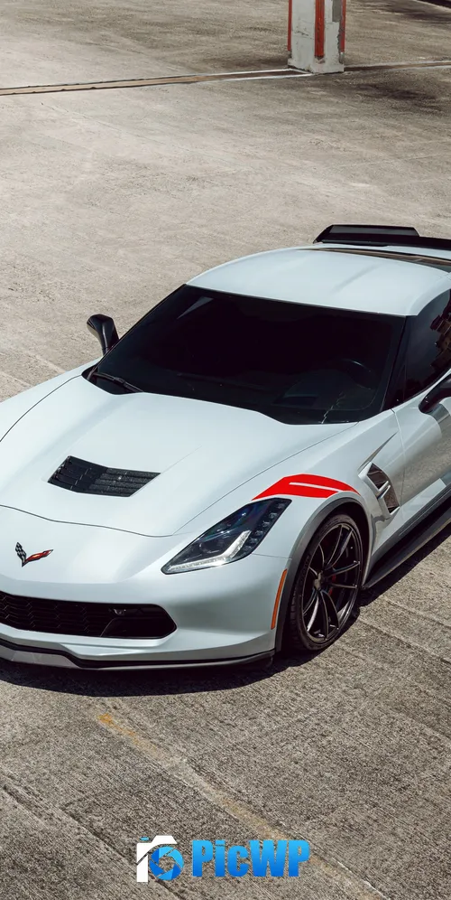 Corvette Grand Sport 3K Mobile Wallpaper