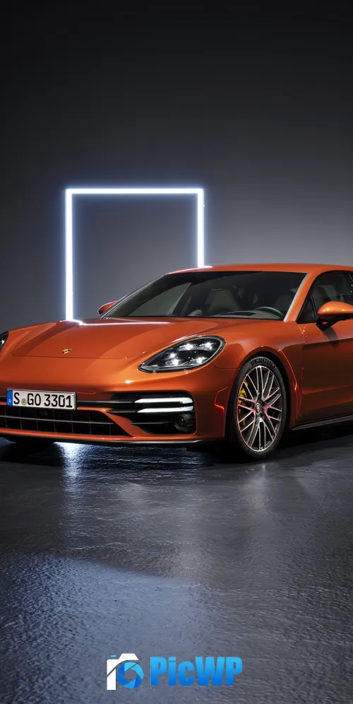 Porsche Panamera Turbo S 2020 3K Mobile Wallpaper
