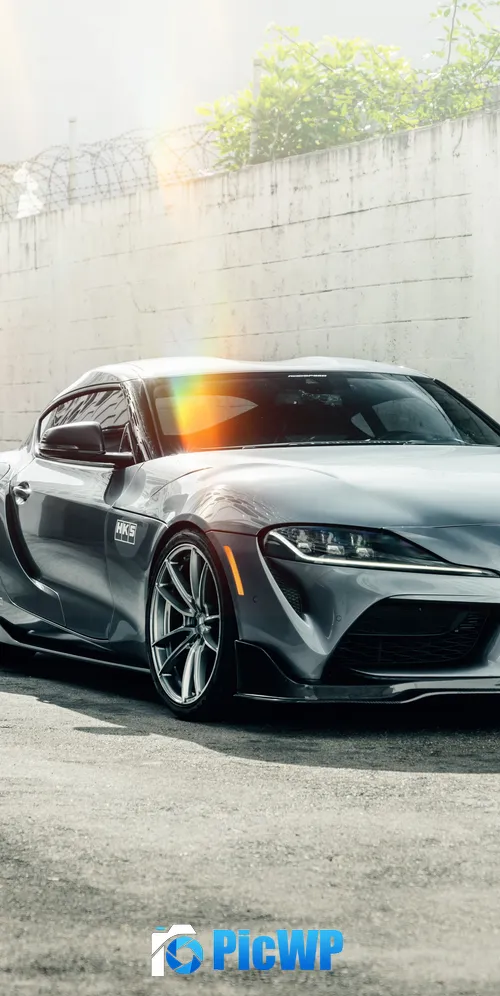 Toyota Supra 3K Mobile Wallpaper