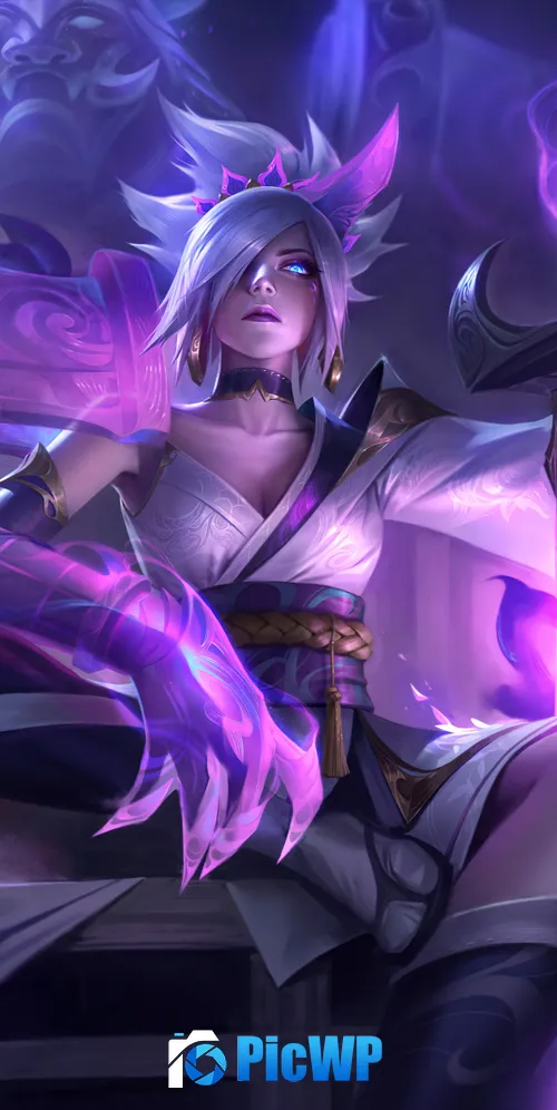 Spirit Blossom Riven League of Legends 3K Mobile Wallpaper