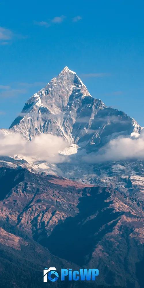 Himalayas Mountain Peak 3K Mobile Wallpaper