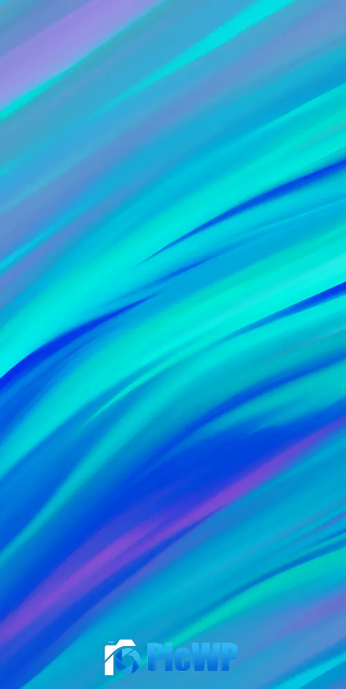 Blue gradient River 3K Mobile Wallpaper