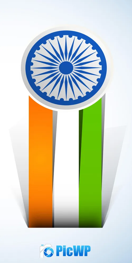 Indian Flag August 15th 3K Mobile Wallpaper