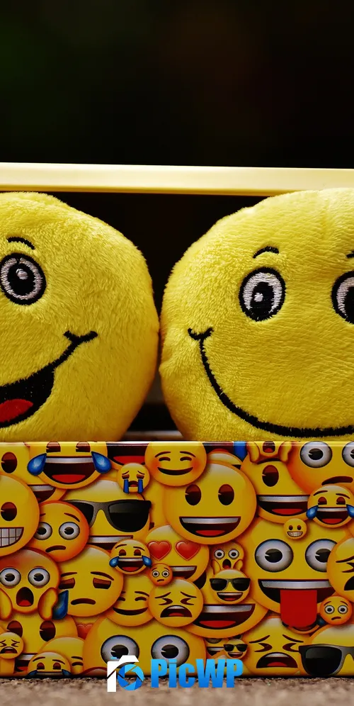 Emoji Smileys 3K Mobile Wallpaper
