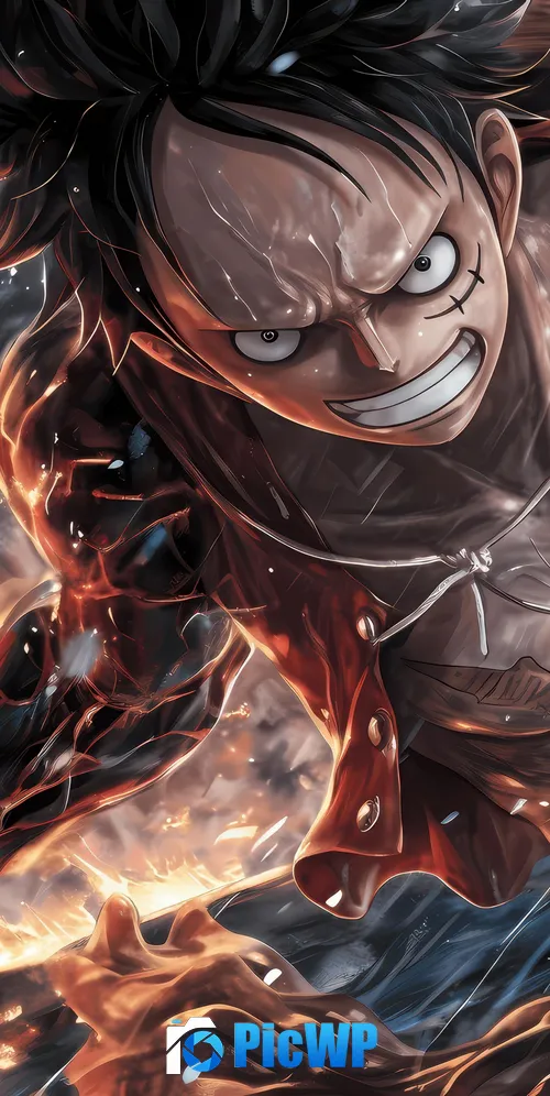 Monkey D. Luffy Dramatic 3K Mobile Wallpaper