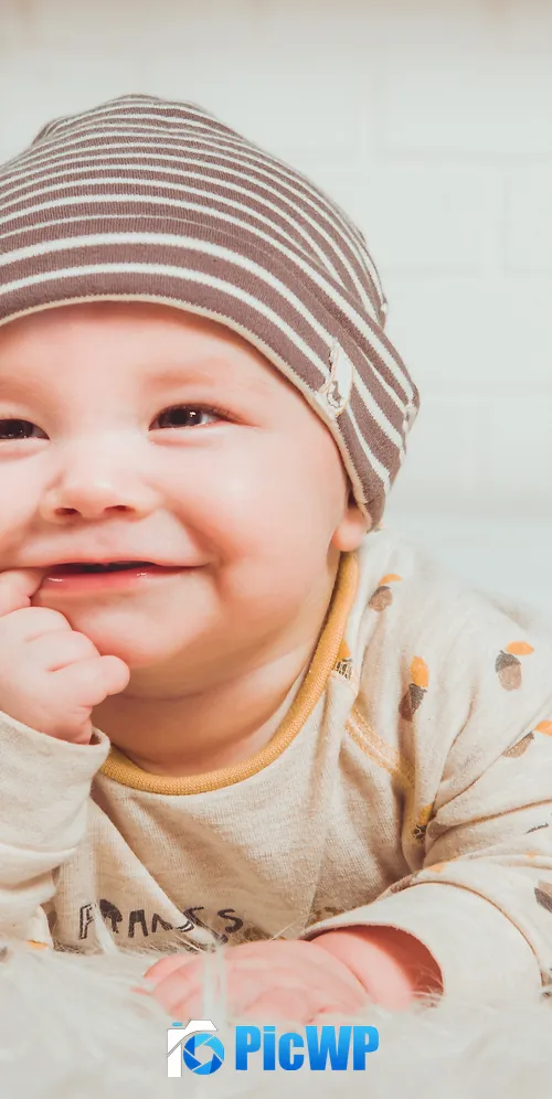 Cute boy Smiling 3K Mobile Wallpaper