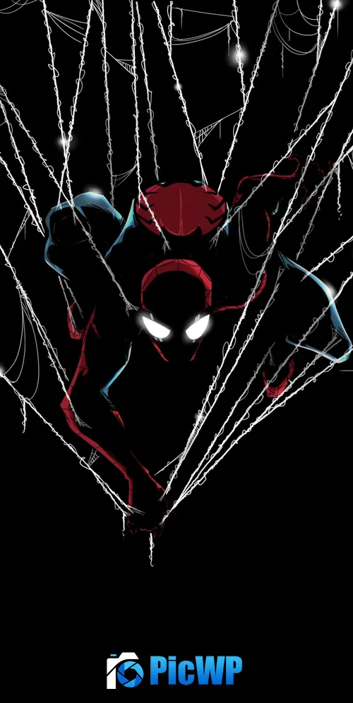 Spider-Man Dark 3K Mobile Wallpaper