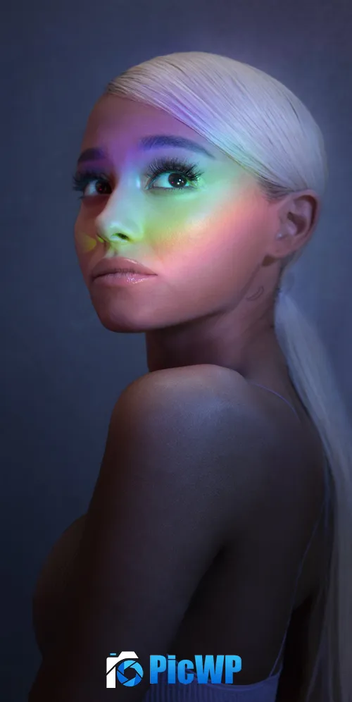 Ariana Grande No Tears Left To Cry 3K Mobile Wallpaper