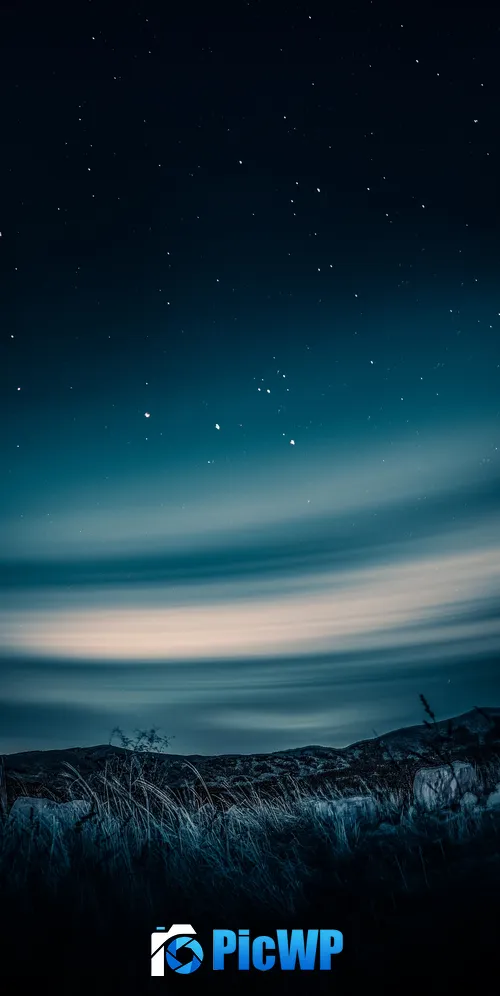 Aurora Borealis Night sky 3K Mobile Wallpaper