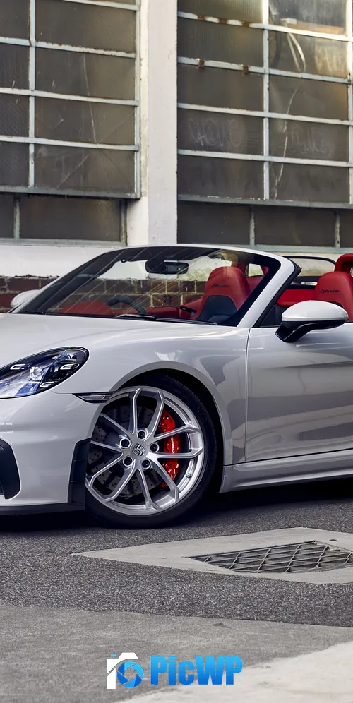 Porsche 718 Spyder 2020 3K Mobile Wallpaper