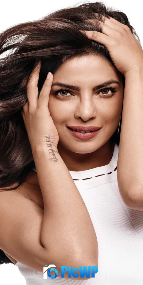 Priyanka Chopra Bollywood actress 3K Mobile Wallpaper