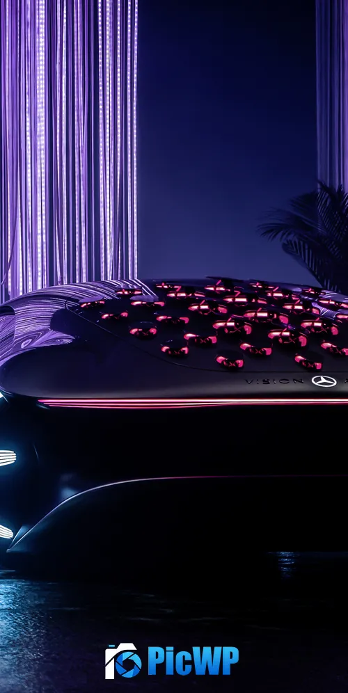 Mercedes-Benz VISION AVTR EV Concept 3K Mobile Wallpaper