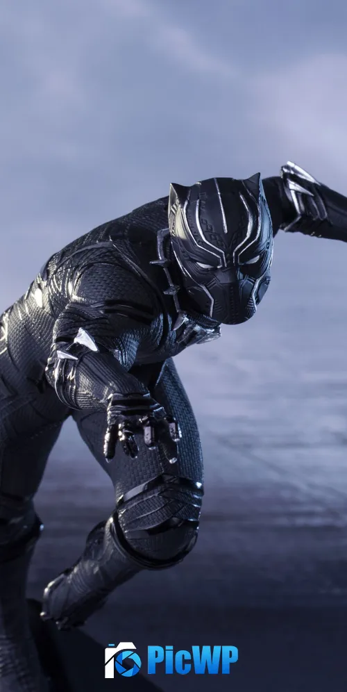 Black Panther CGI 3K Mobile Wallpaper