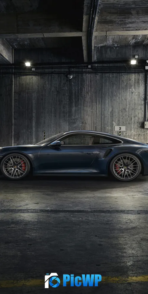 Porsche 911 Turbo 2020 3K Mobile Wallpaper
