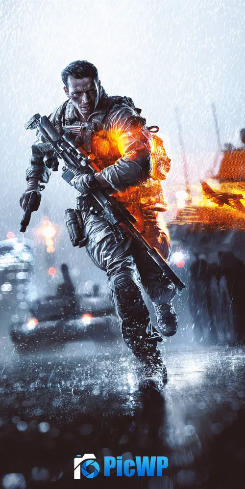Battlefield 4 PlayStation 4 3K Mobile Wallpaper
