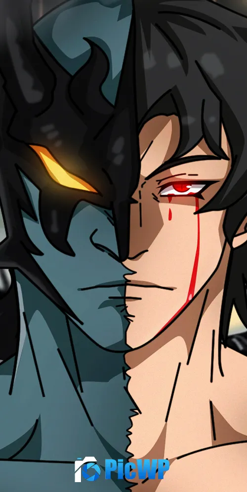 Akira Fudo Devilman Crybaby 3K Mobile Wallpaper