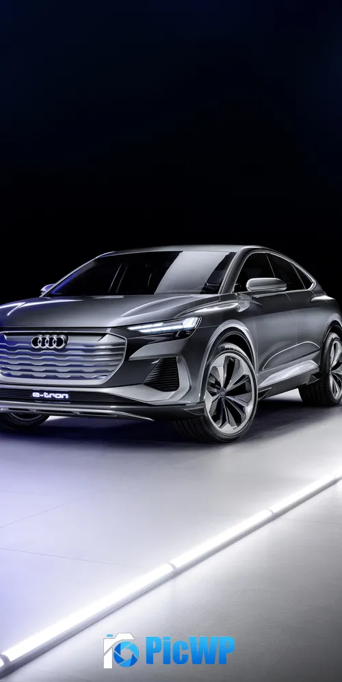 Audi Q4 Sportback e-tron Electric SUV 3K Mobile Wallpaper