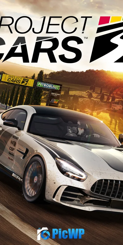 Project CARS 3 Mercedes-AMG GT R 3K Mobile Wallpaper