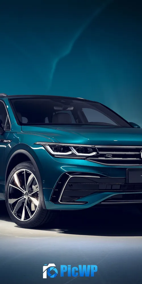 Volkswagen Tiguan R-Line 2020 3K Mobile Wallpaper