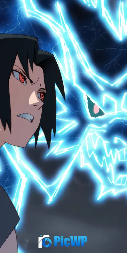 Sasuke Uchiha Kirin 3K Mobile Wallpaper