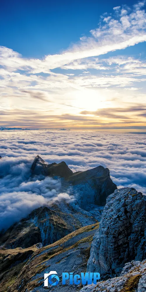 Santis Highest mountain 3K Mobile Wallpaper