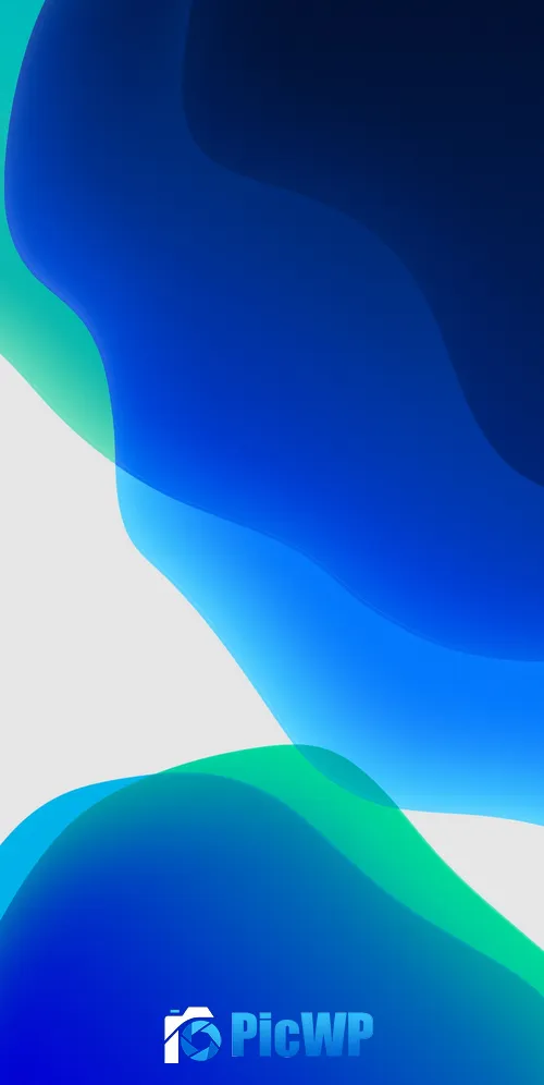 iPadOS Blue 3K Mobile Wallpaper