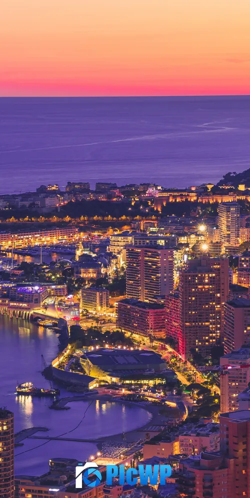 Monte Carlo Cityscape 3K Mobile Wallpaper