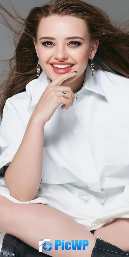 Katherine Langford Australian actress 3K Mobile Wallpaper