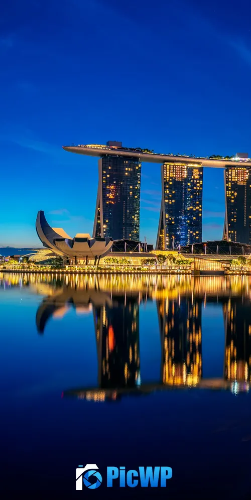 Singapore Marina Bay Sands 3K Mobile Wallpaper