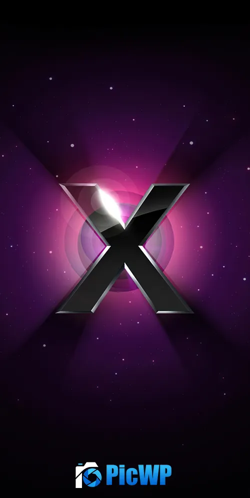 Mac OS X Dark background 3K Mobile Wallpaper