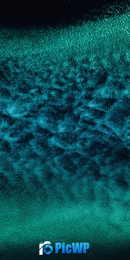 Ocean Water Stream 3K Mobile Wallpaper