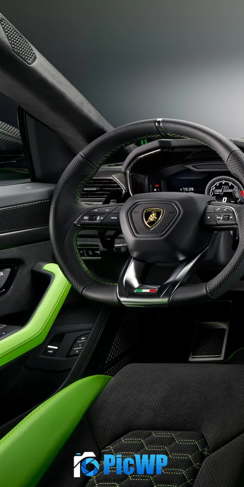Lamborghini Urus Pearl Capsule Interior 3K Mobile Wallpaper