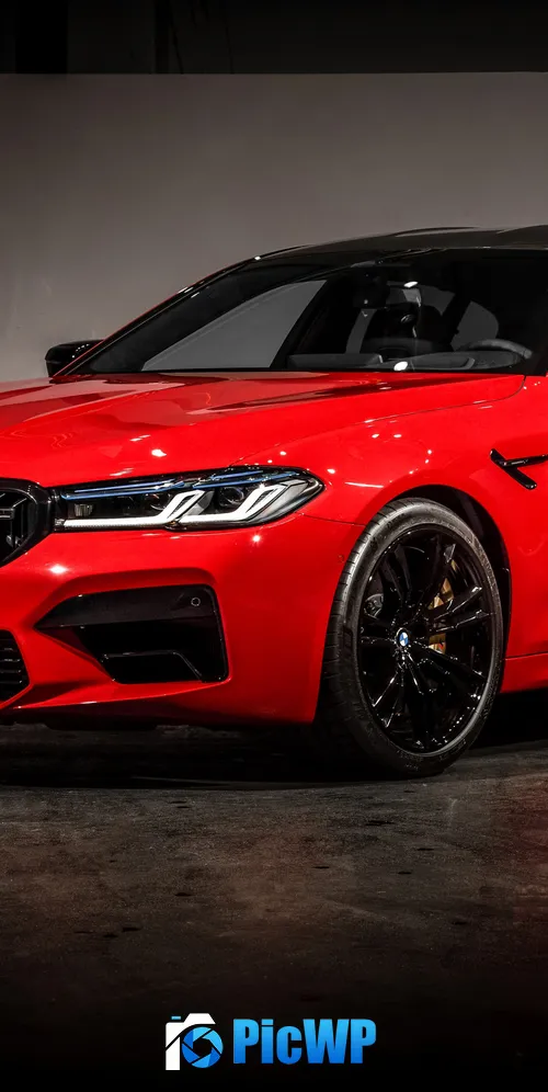 BMW M5 Competition 2020 3K Mobile Wallpaper