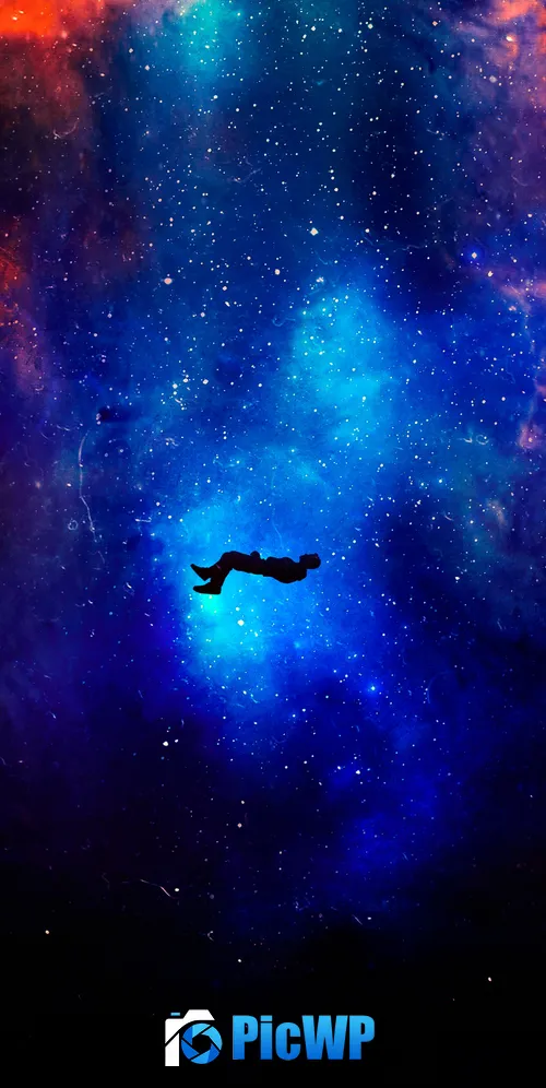 Lost in Space Alone 3K Mobile Wallpaper