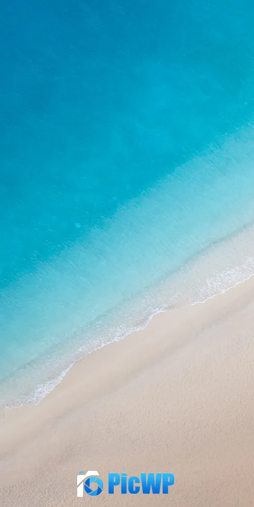 Beach Ocean 3K Mobile Wallpaper