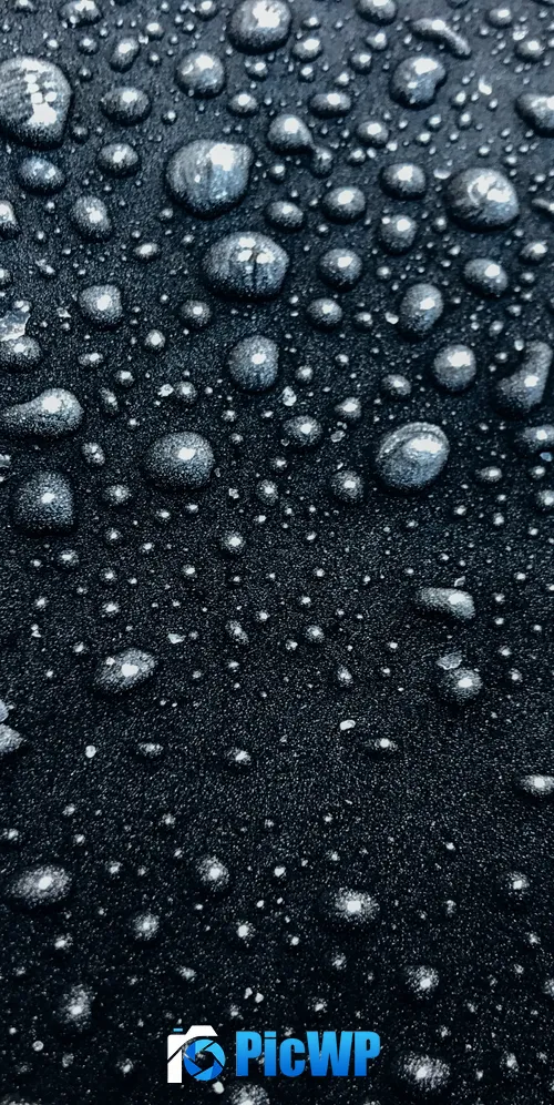 Droplets Frozen 3K Mobile Wallpaper