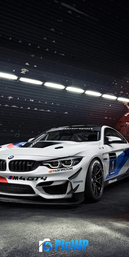 BMW M4 GT4 Racing cars 3K Mobile Wallpaper