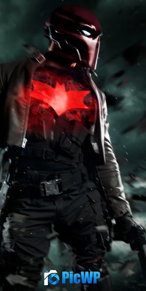 Red Hood DC Comics 3K Mobile Wallpaper