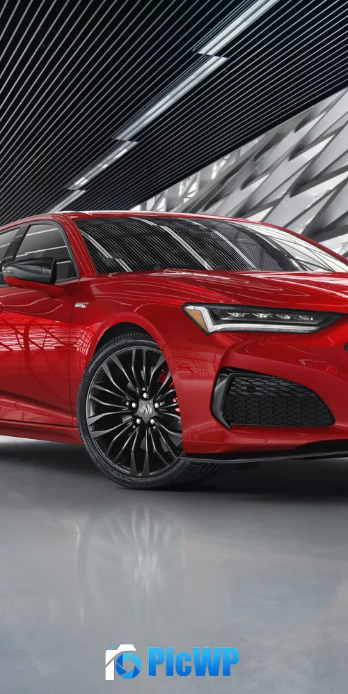 Acura TLX Type S 2021 3K Mobile Wallpaper