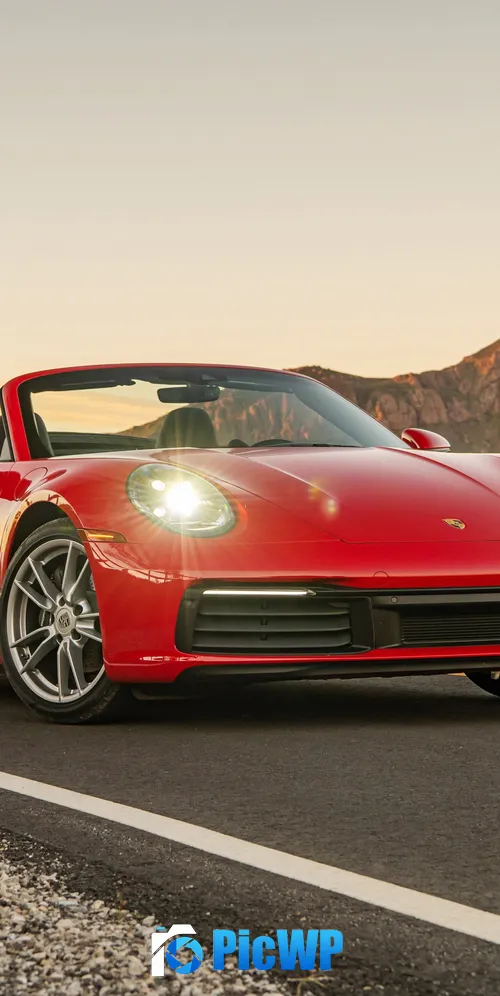 Porsche 911 Carrera Cabriolet 2020 3K Mobile Wallpaper