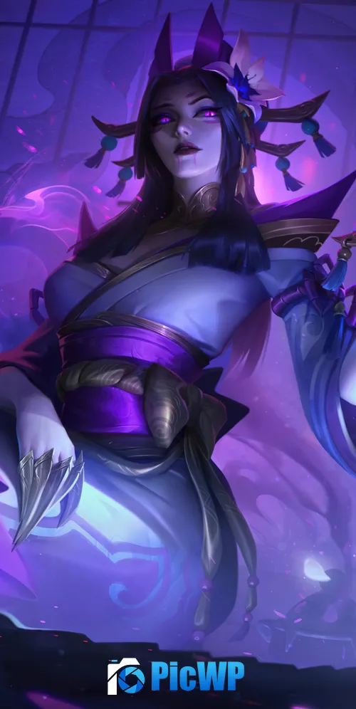 Spirit Blossom Cassiopeia League of Legends 3K Mobile Wallpaper