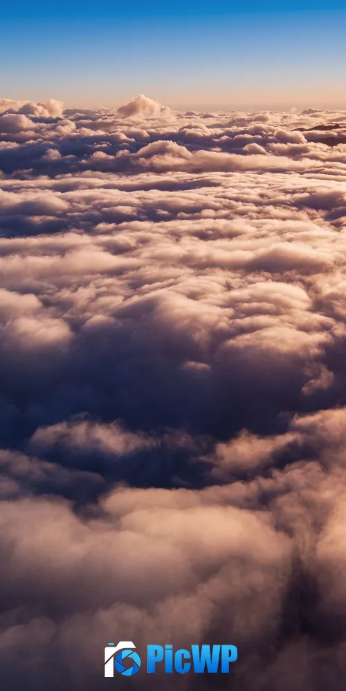 Above clouds Fiordland National Park 3K Mobile Wallpaper