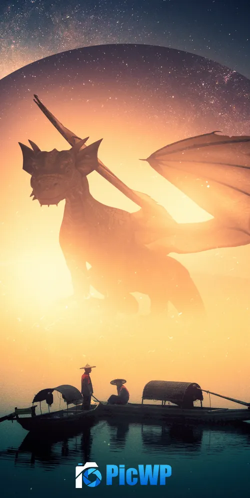 Dragon Boats 3K Mobile Wallpaper