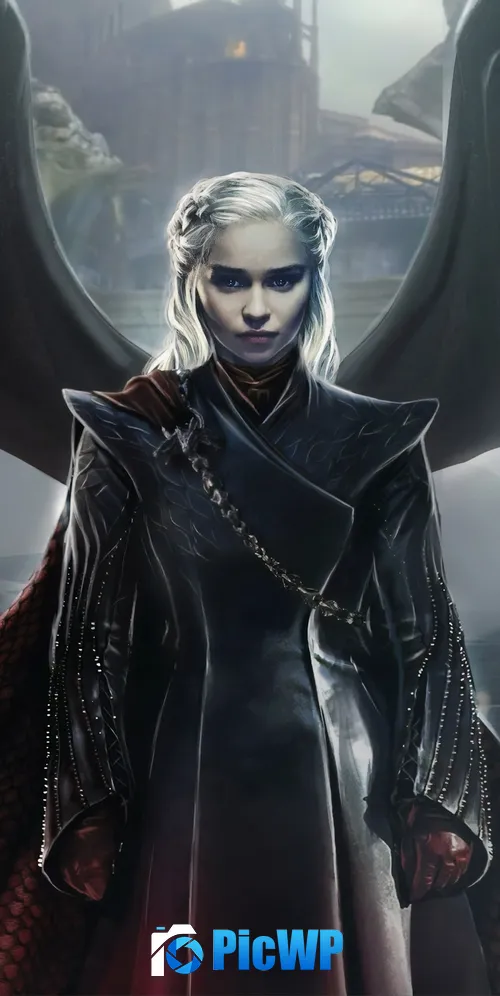 Daenerys Targaryen Emilia Clarke 3K Mobile Wallpaper
