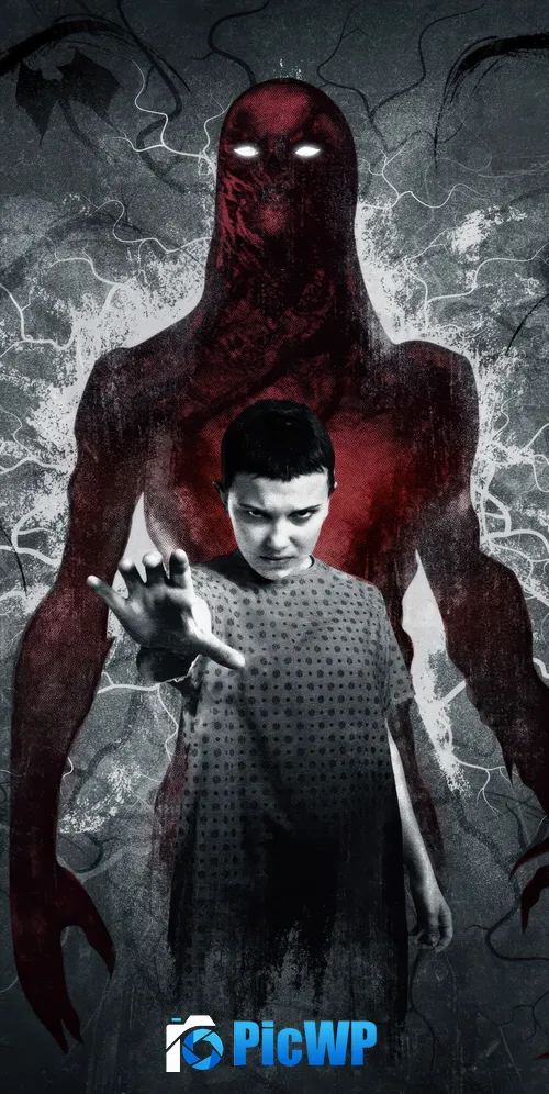 Eleven vs Vecna Stranger Things 3K Mobile Wallpaper