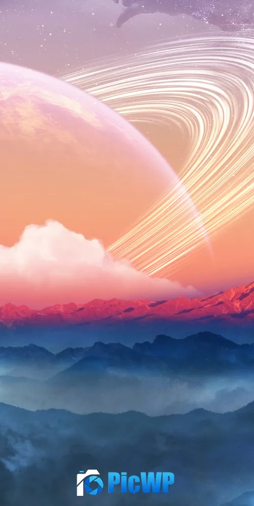 Mountains Planet 3K Mobile Wallpaper