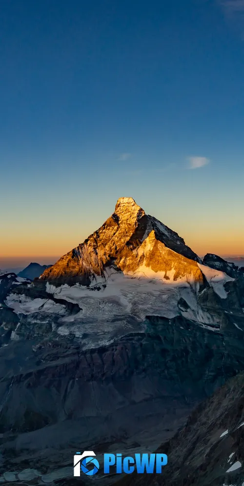 Matterhorn Dent d'Hérens 3K Mobile Wallpaper