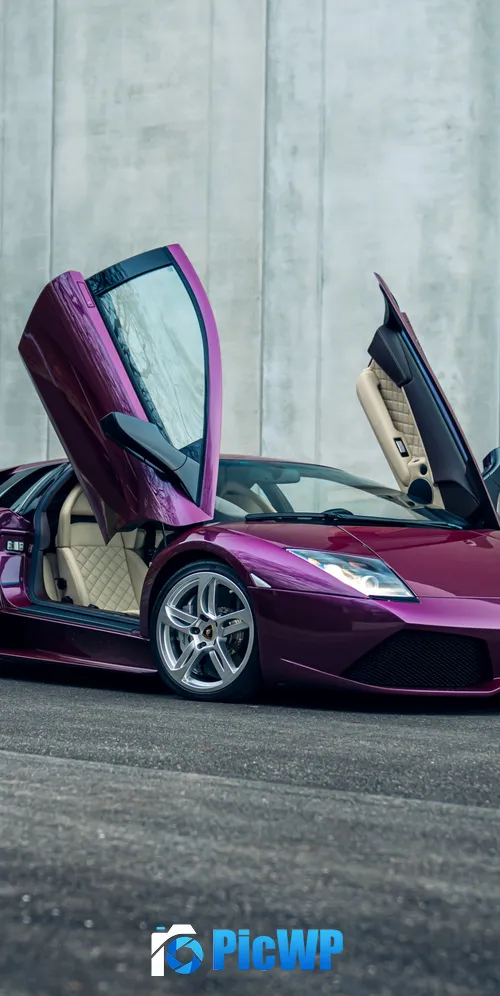 Lamborghini Murcielago LP 640 Sports car 3K Mobile Wallpaper